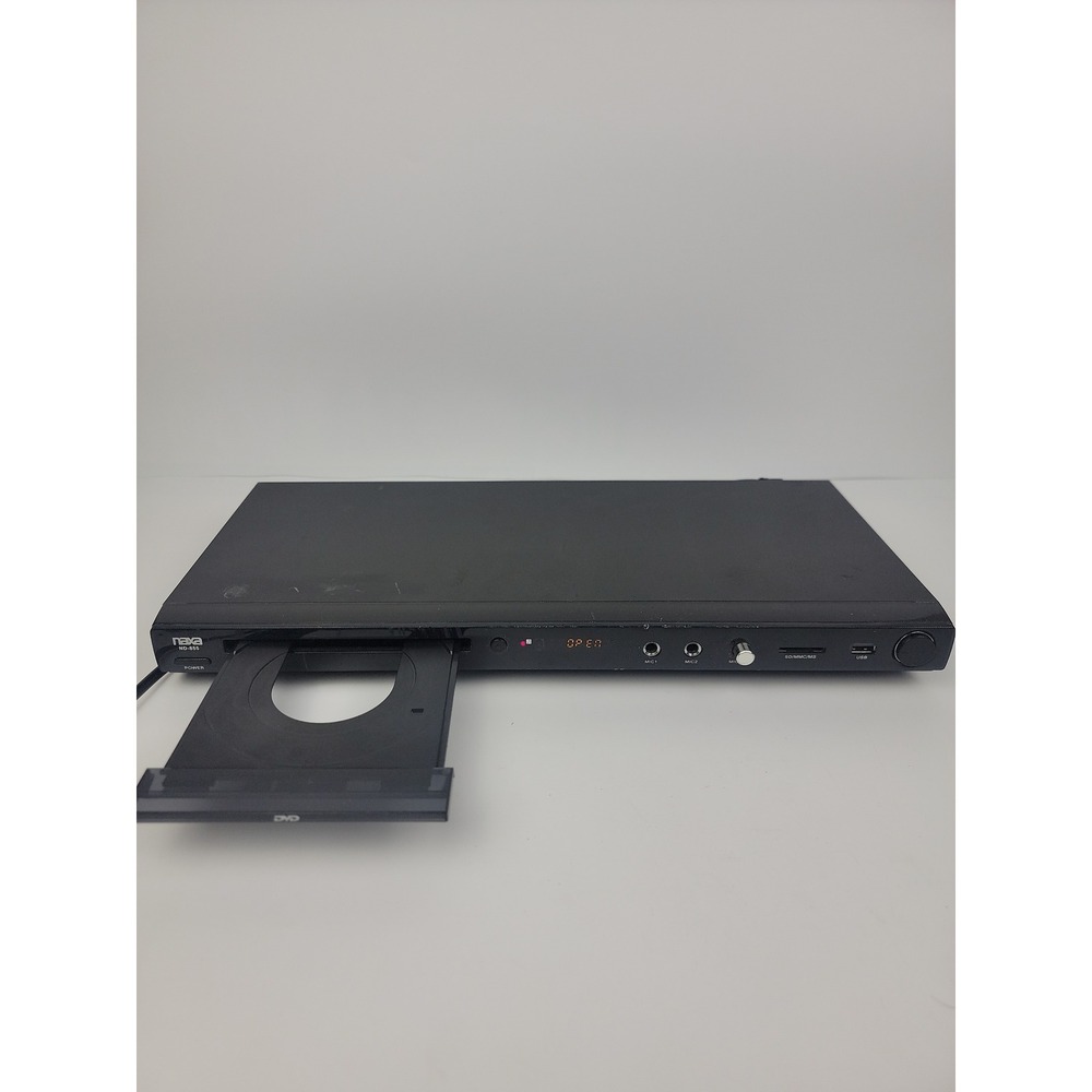 Naxa ND-855 Home Theater System DVD Player 5.1 Surround Sound Karaoke 2 Mics